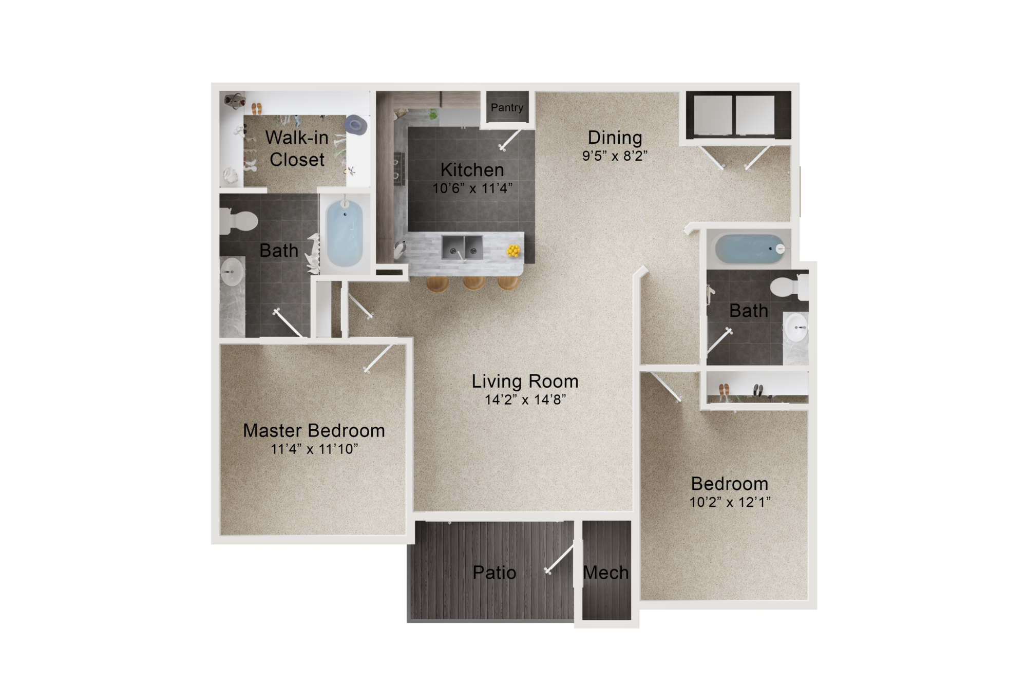 Luxury Apartments for Rent in Pueblo, CO Outlook Ridge Apartments